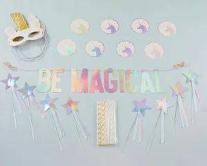 Enchanted Unicorn 49 Piece Party Decor Kit