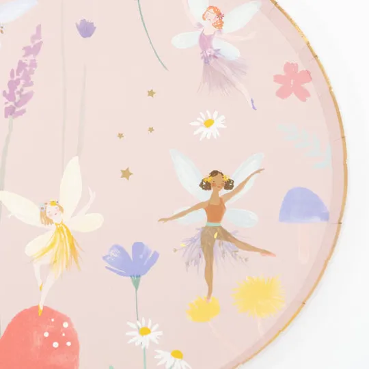 Fairy Dinner Plates (x 8)