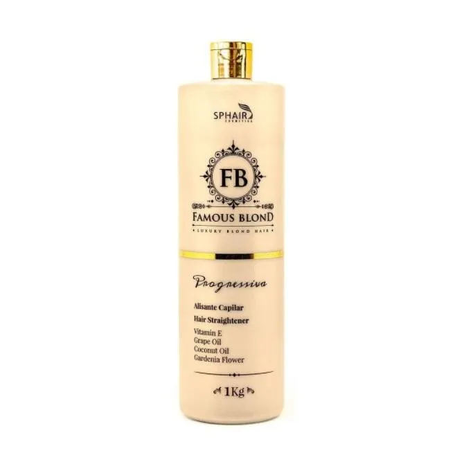 Famous Blond Progressive Brush Luxury Smoothing Straightener 1kg - Sphair