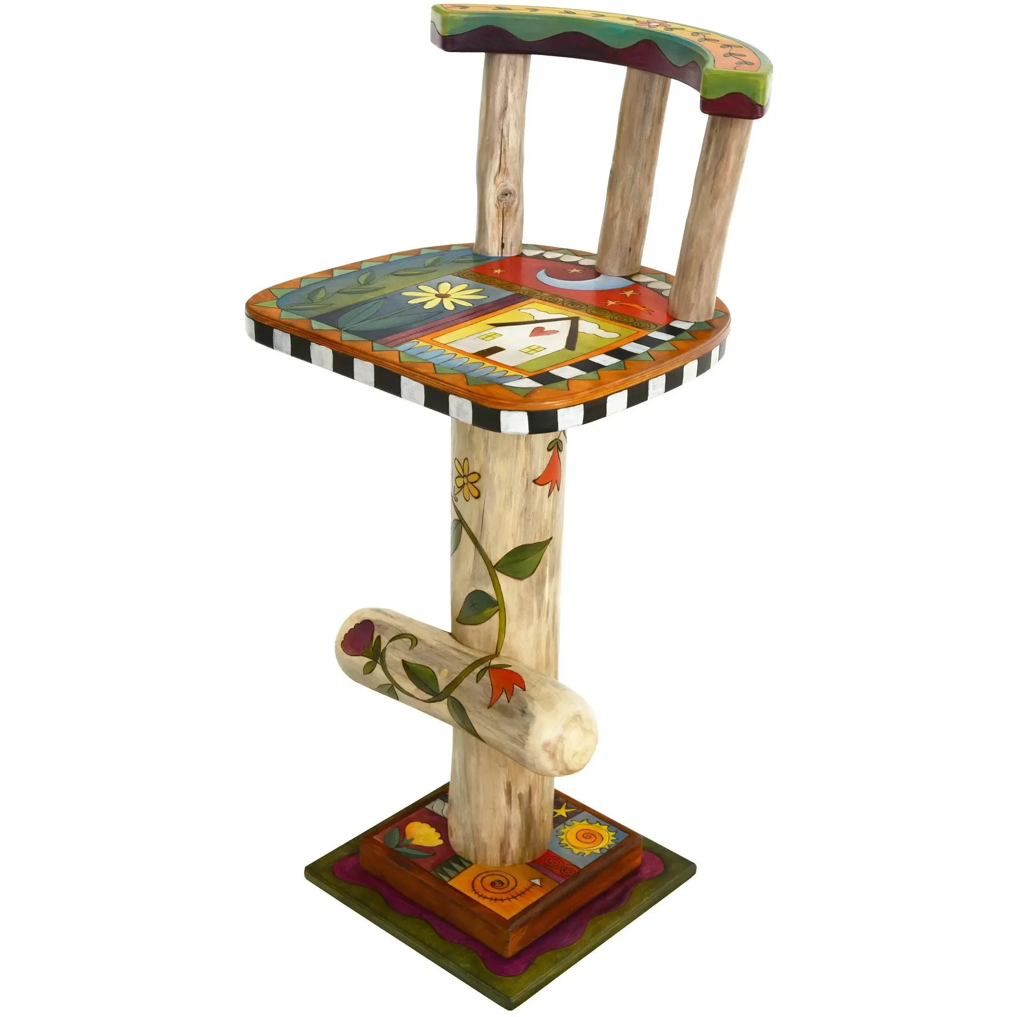 Fancy Swivel Stool Chair by Sticks STL019-D72379
