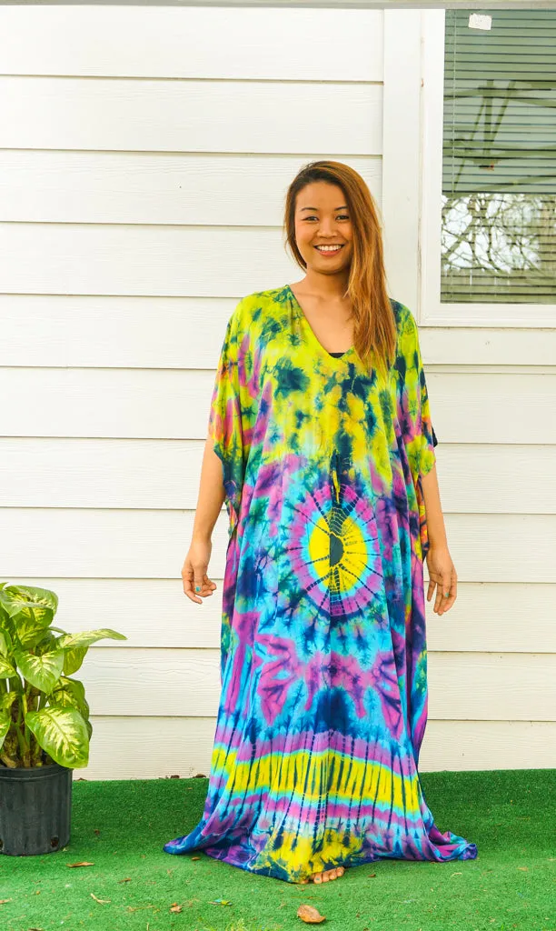 Festival Horizon Tie Dye Kaftan