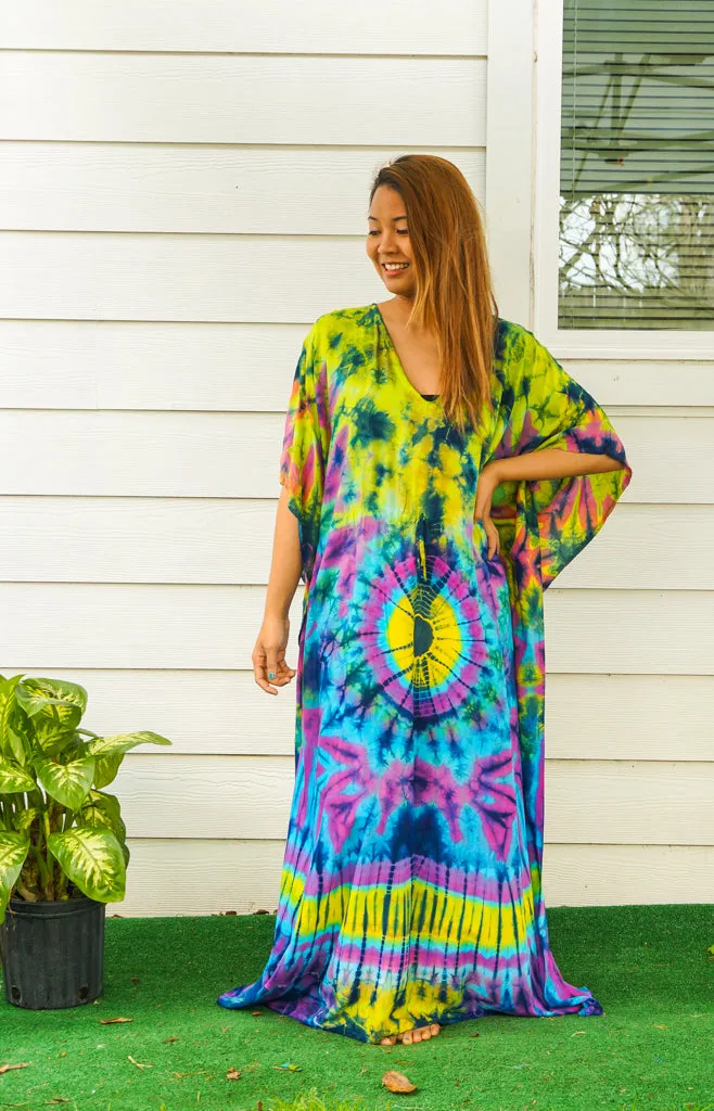 Festival Horizon Tie Dye Kaftan