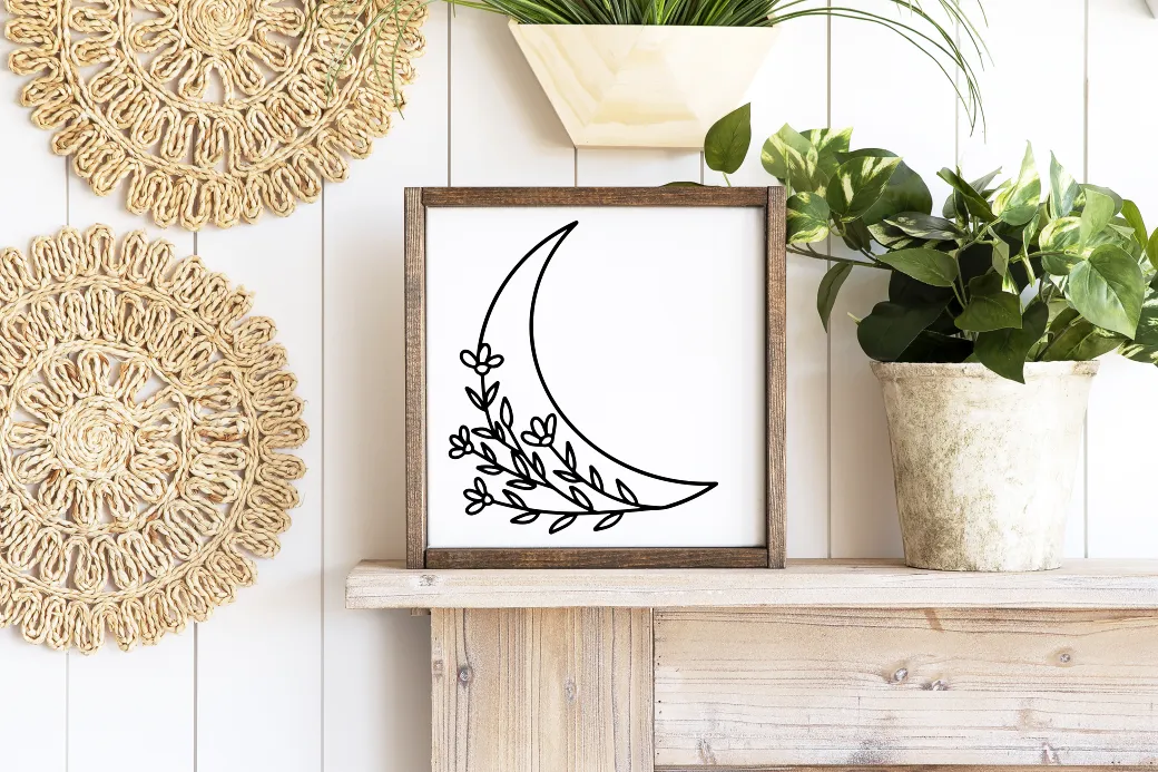 Floral Moon