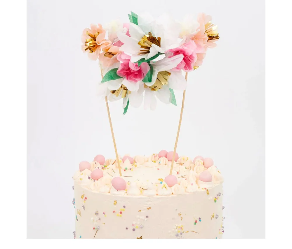Flower Bouquet Cake Topper