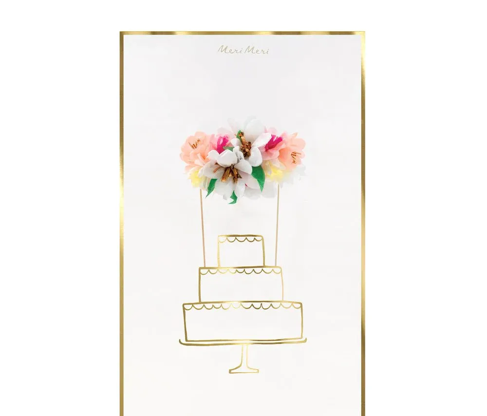 Flower Bouquet Cake Topper