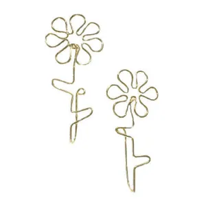 Flower Power Clip Earring
