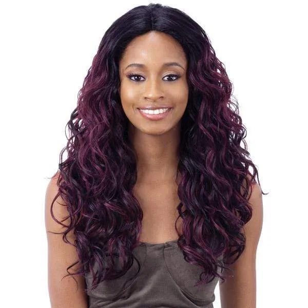 Freetress Equal The Luxury Integration Synthetic Hand-Tied Deep Invisible Part Wig - AMY