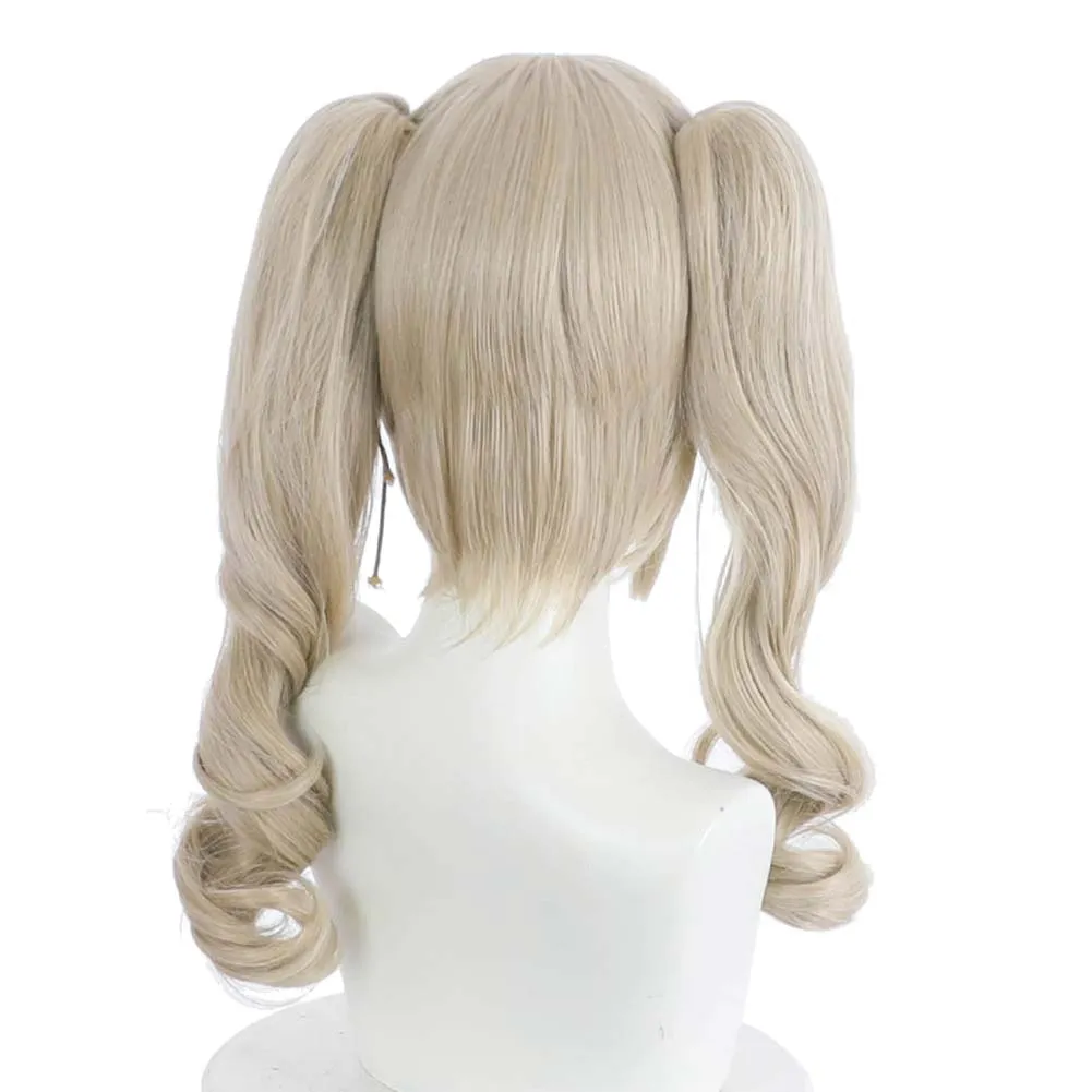 Game Genshin Impact Carnival Halloween Party Props Barbara Cosplay Wig Heat Resistant Synthetic Hair