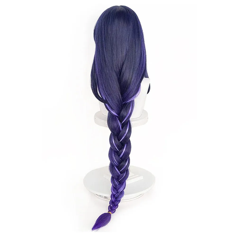 Genshin Impact  Baal Cosplay Wig Heat Resistant Synthetic Hair Carnival Halloween Party Props