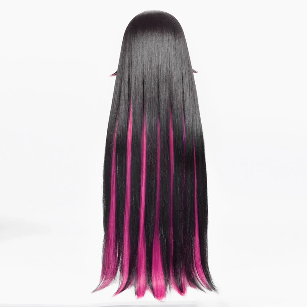 Genshin Impact Fatui Columbina Cosplay Wig Heat Resistant Synthetic Hair Carnival Halloween Party Props