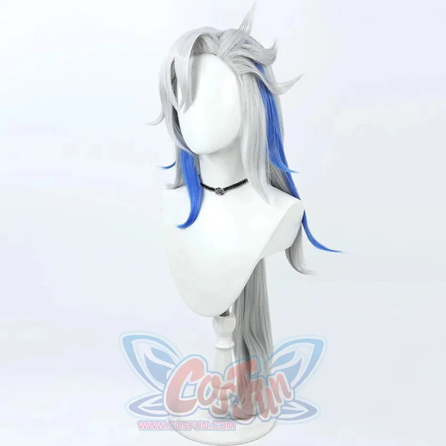 Genshin Impact Neuvillette Cosplay Wig C08584