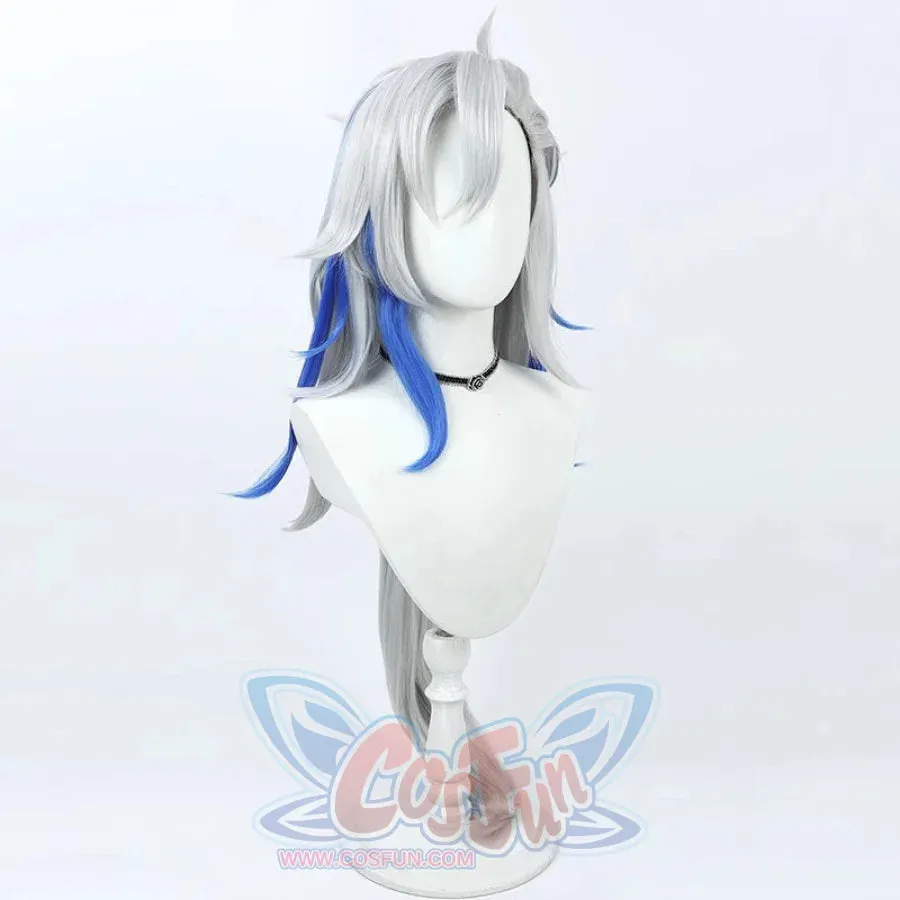 Genshin Impact Neuvillette Cosplay Wig C08584