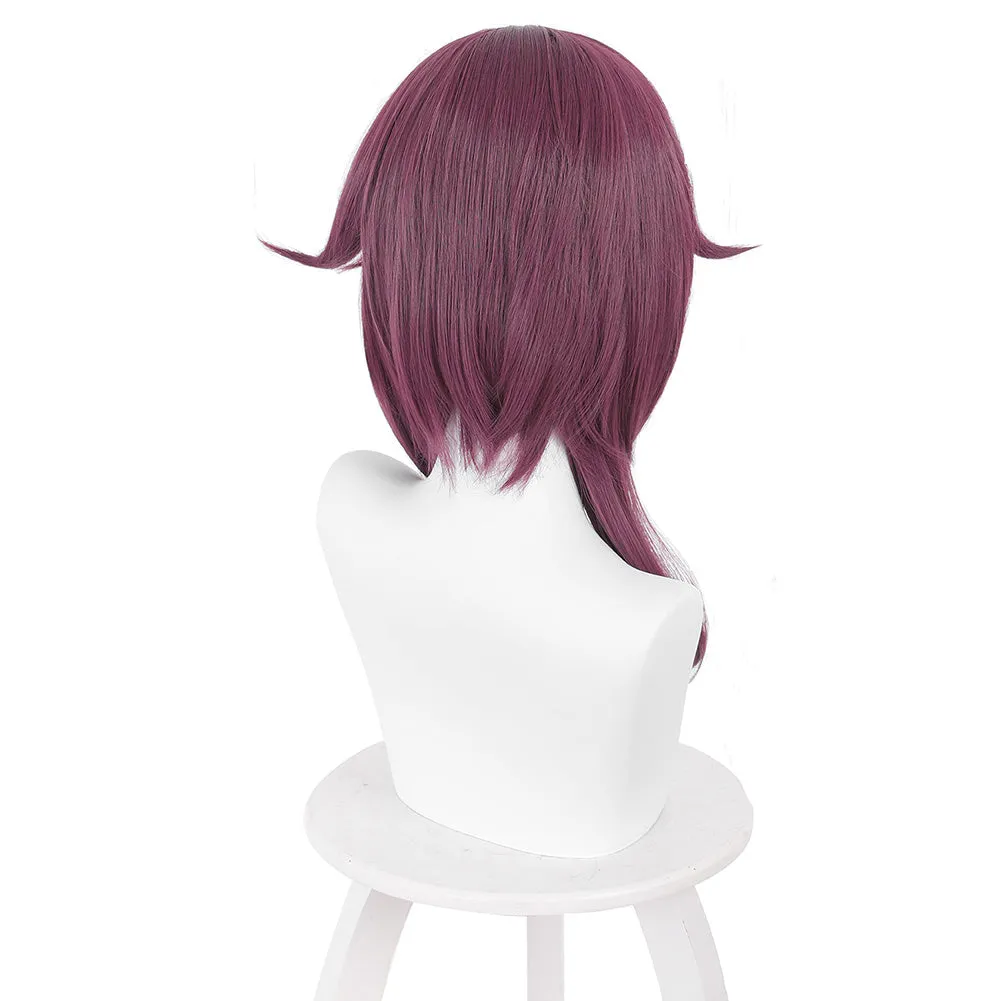 Genshin Impact Rosaria Cosplay Wig Heat Resistant Synthetic Hair Carnival Halloween Party Props