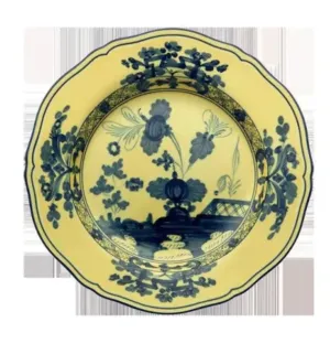 Ginori Flat Dinner Plate Oriente Italiano Citrino