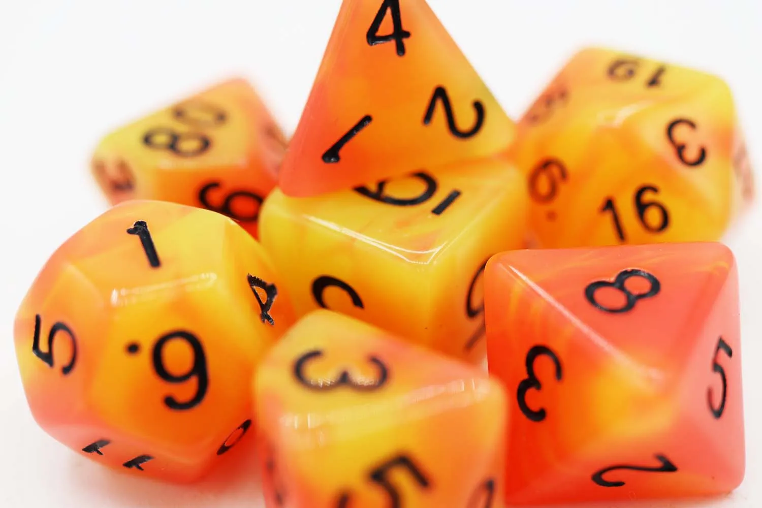 Glow in the Dark Arcturus RPG Dice Set