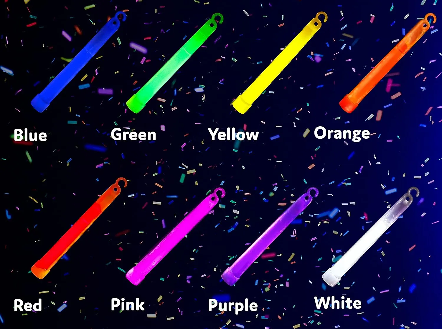 Glow Sticks With Hooks