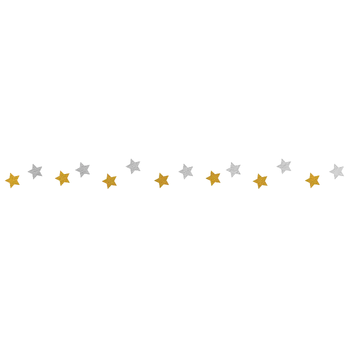 Gold and Silver Stars