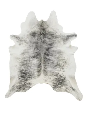 Gray Brindle Cowhide Rug - XL