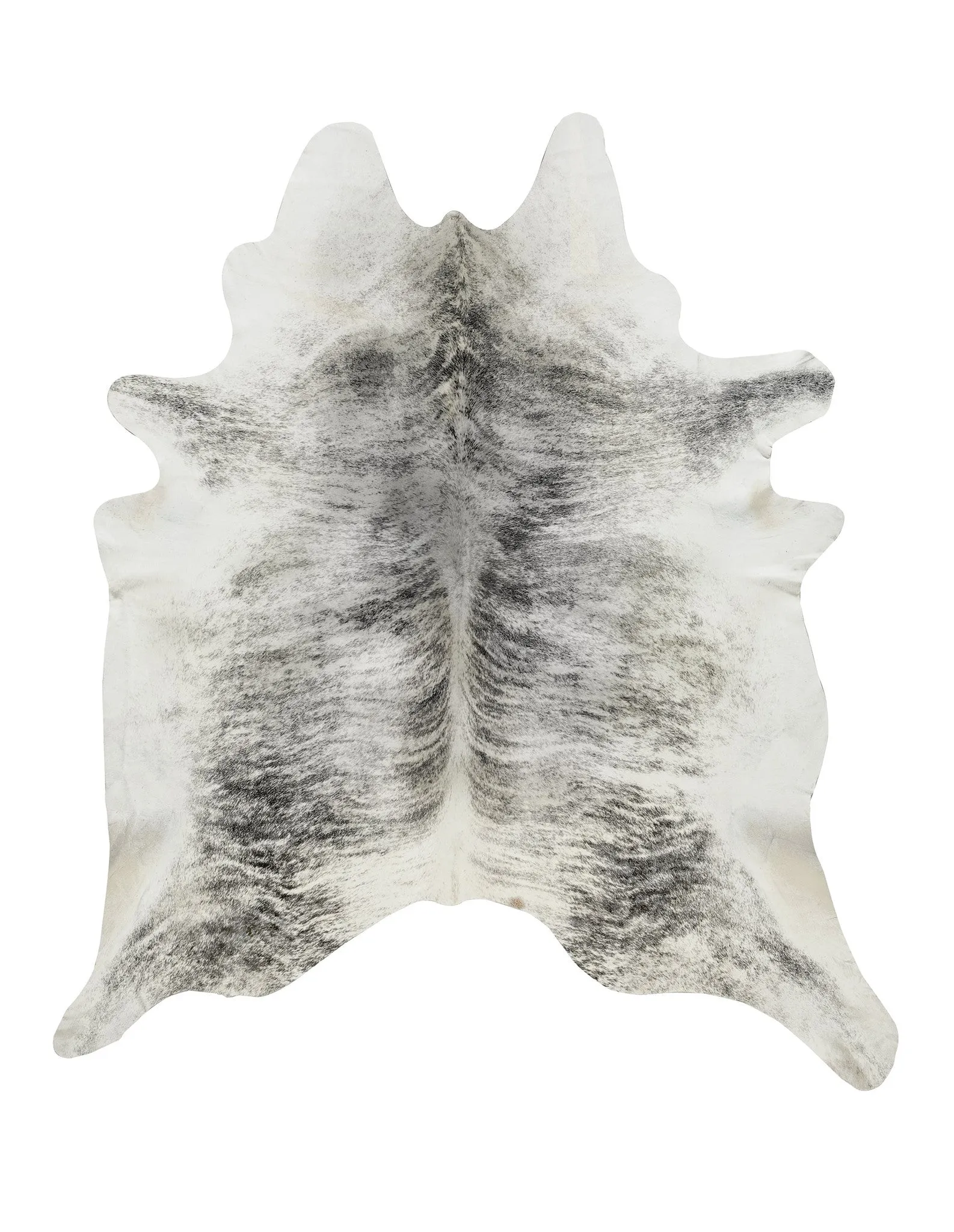 Gray Brindle Cowhide Rug - XL