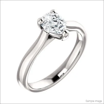 >3 Carat Pear Shape Cut Diamond - K VS1 - 2.95ct - 180989