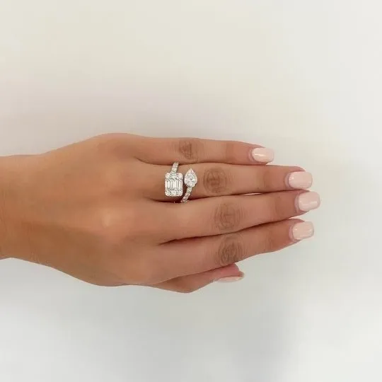 >3 Carat Pear Shape Cut Diamond - K VS1 - 2.95ct - 180989