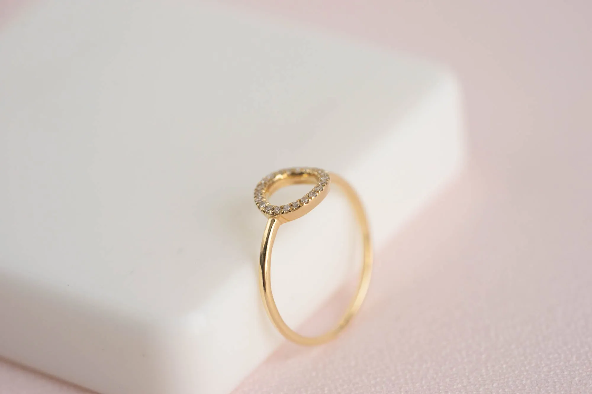 Halo Diamond Ring