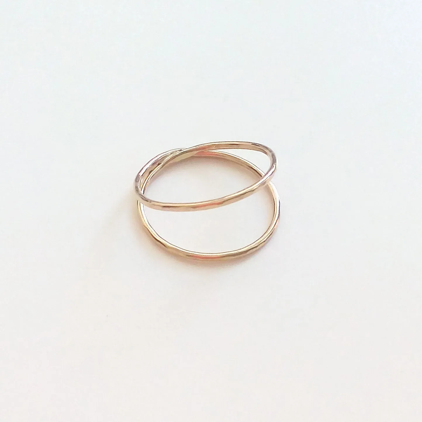 Hammered Ring - Double