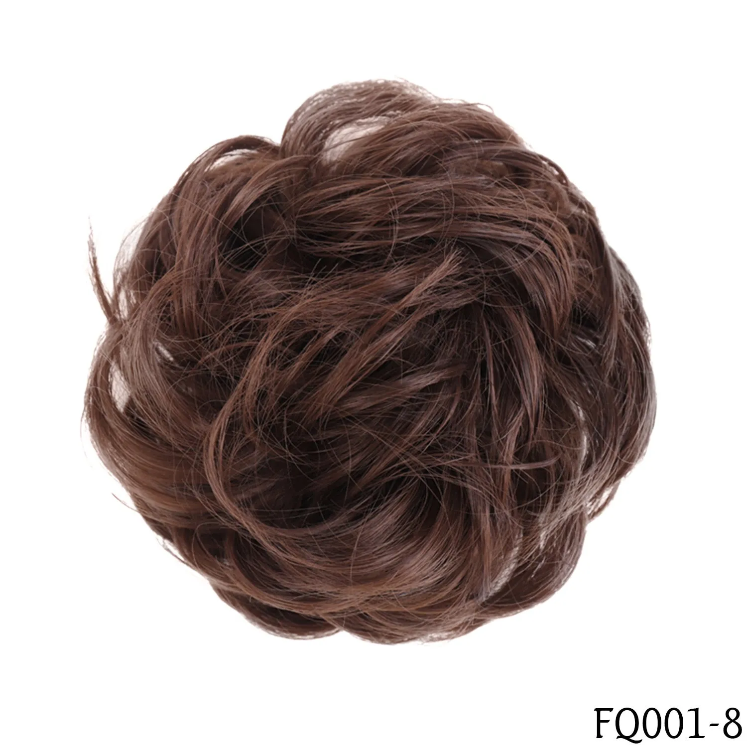 Heat Resistant Synthetic Fiber Messy Bun Hair Piece - Wavy Curly Hair Bun for Women