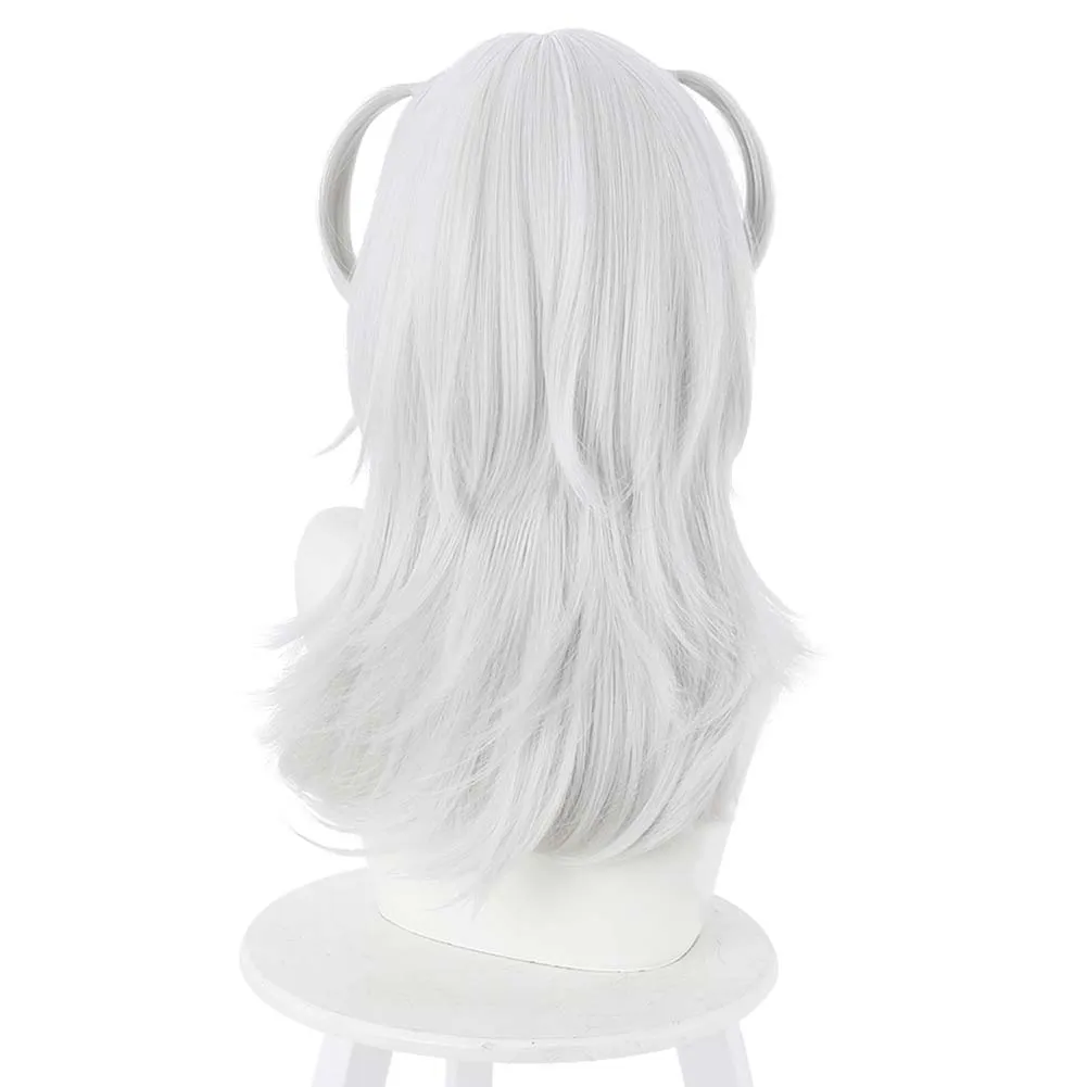 Hololive English VTuber Carnival Halloween Party Props Gawr Gura Cosplay Wig Heat Resistant Synthetic Hair