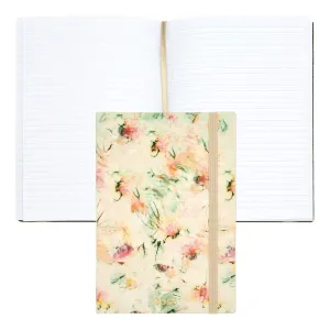 HUGO BOSS HNH418GL - Notebook A5 Tie-dye Flower Cream Lined
