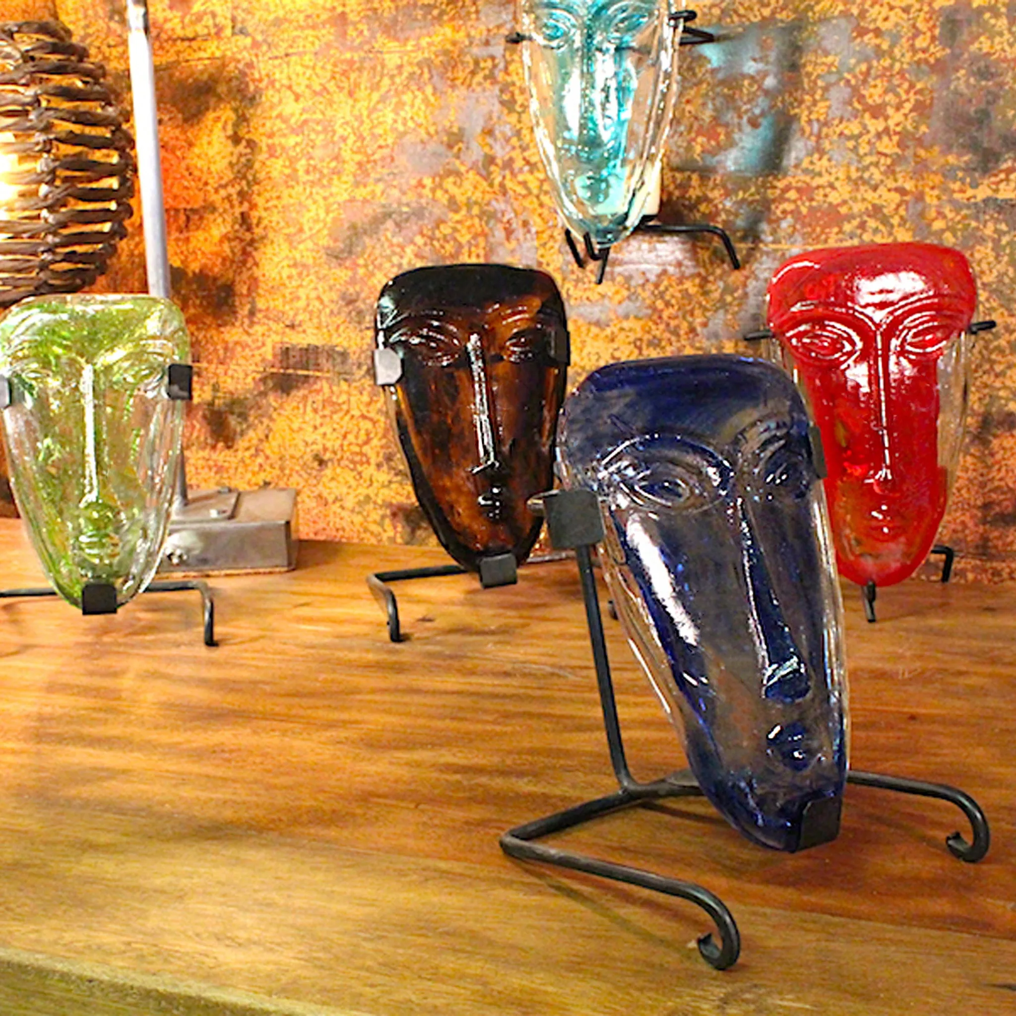 Indio Glass Mask | Blue