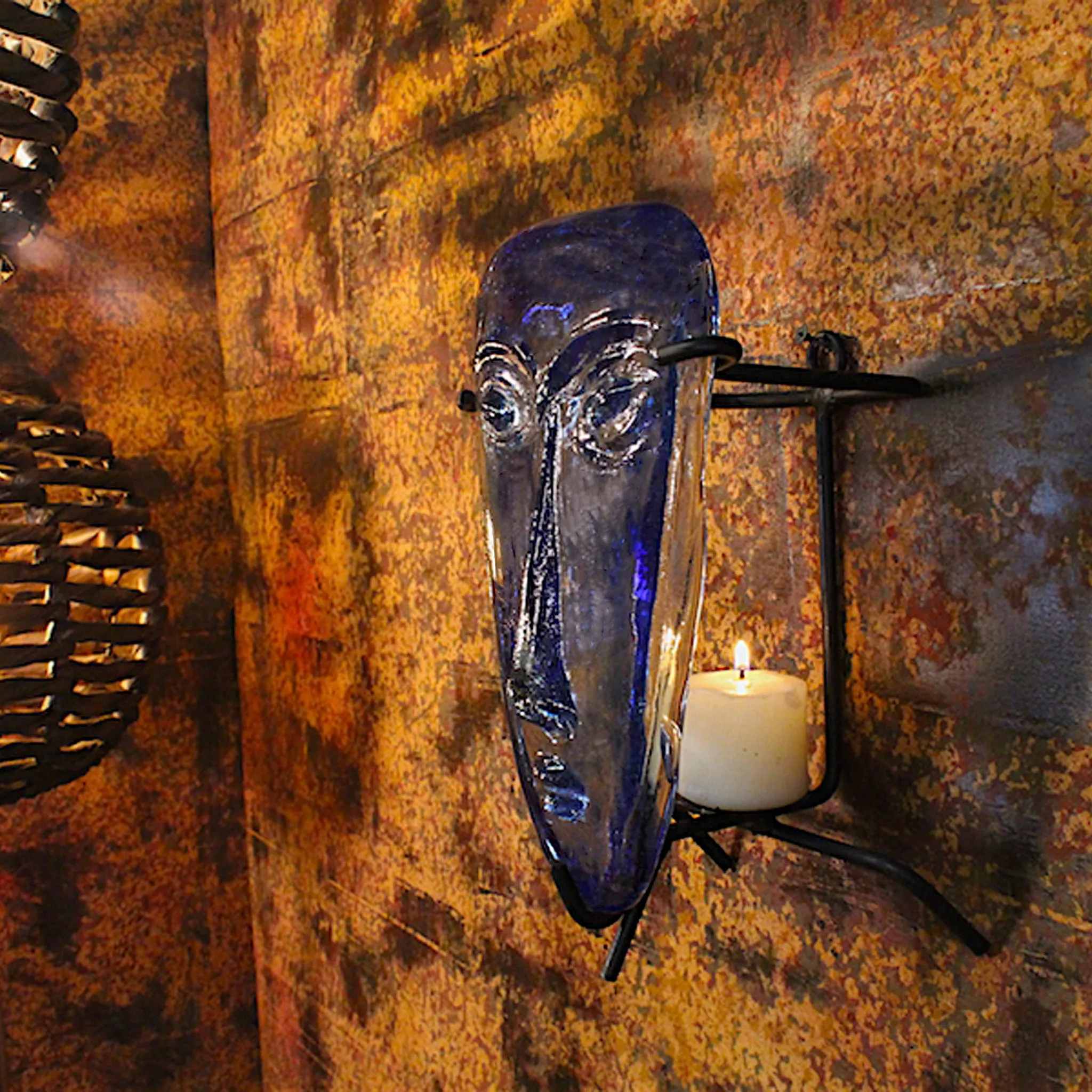 Indio Glass Mask | Blue