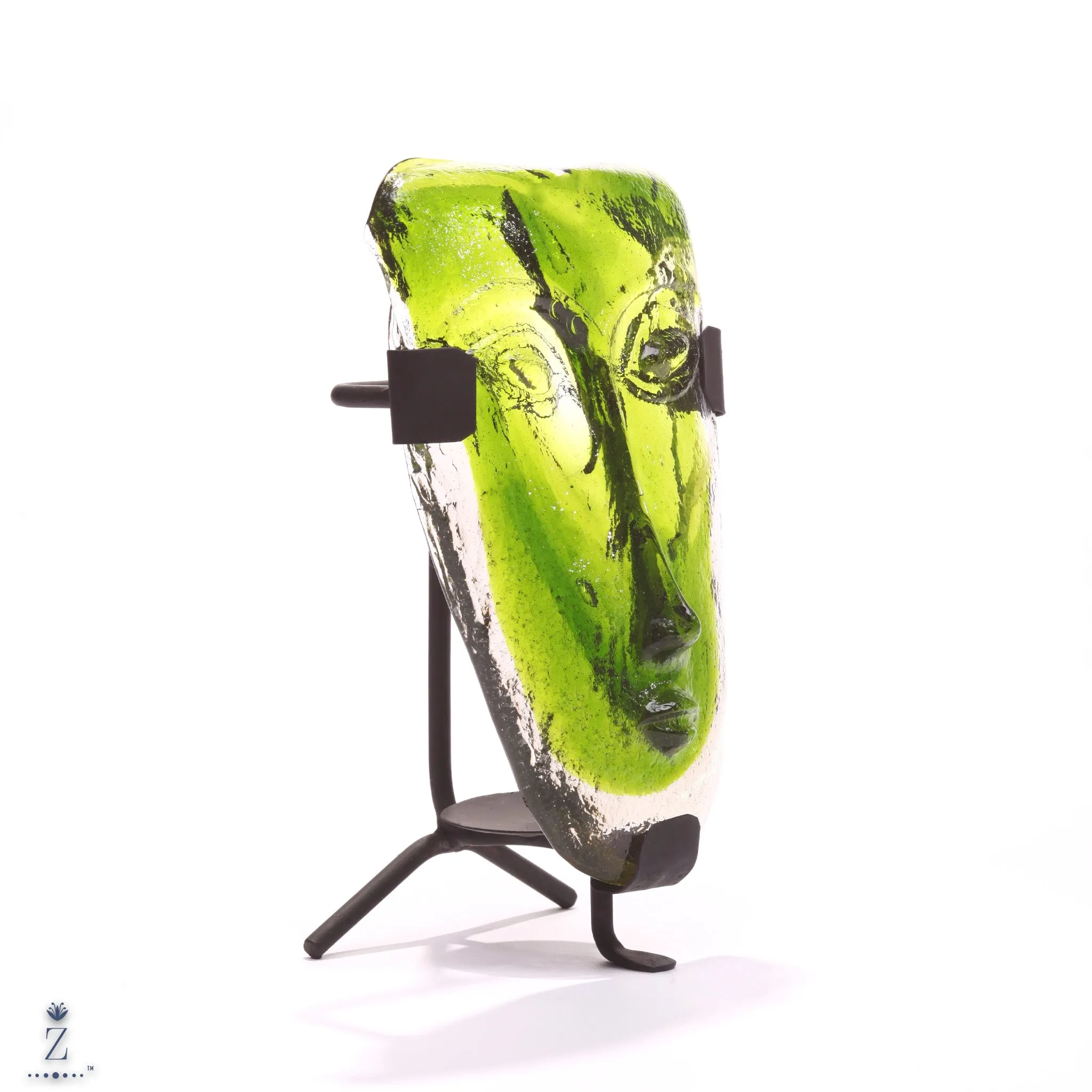 Indio Glass Mask | Green
