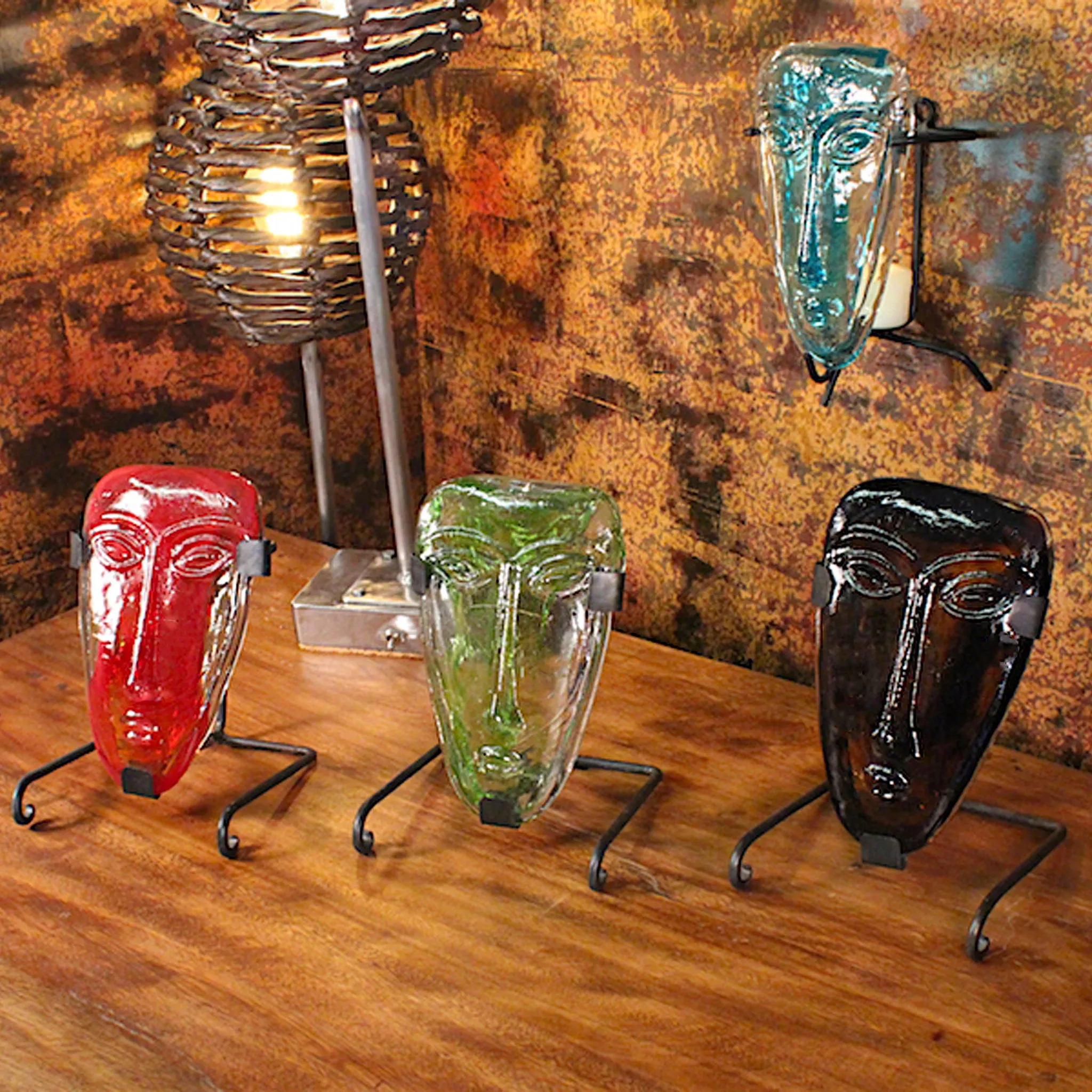 Indio Glass Mask | Green
