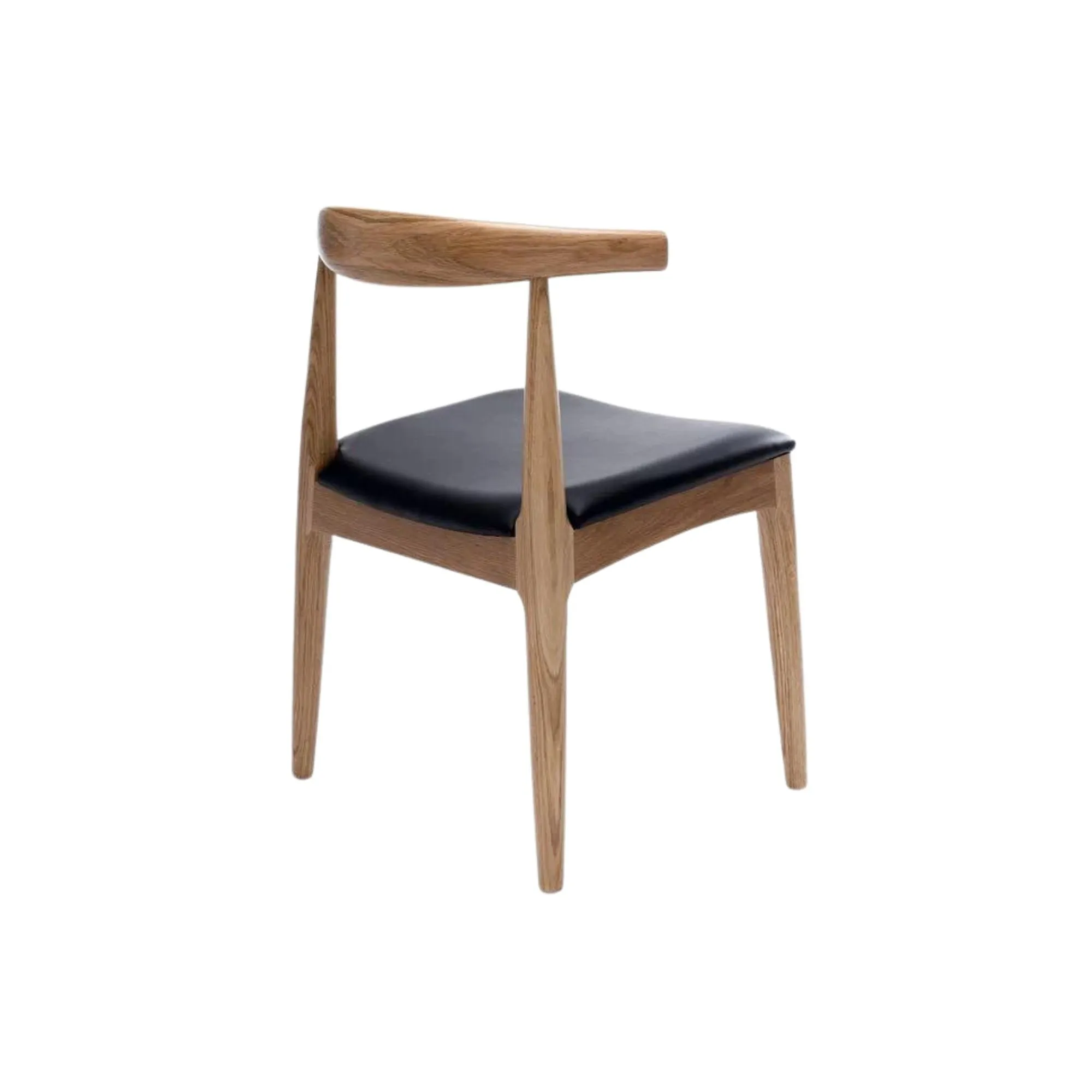 Jensen Natural Solid Oak Dining Chair - Lacquered