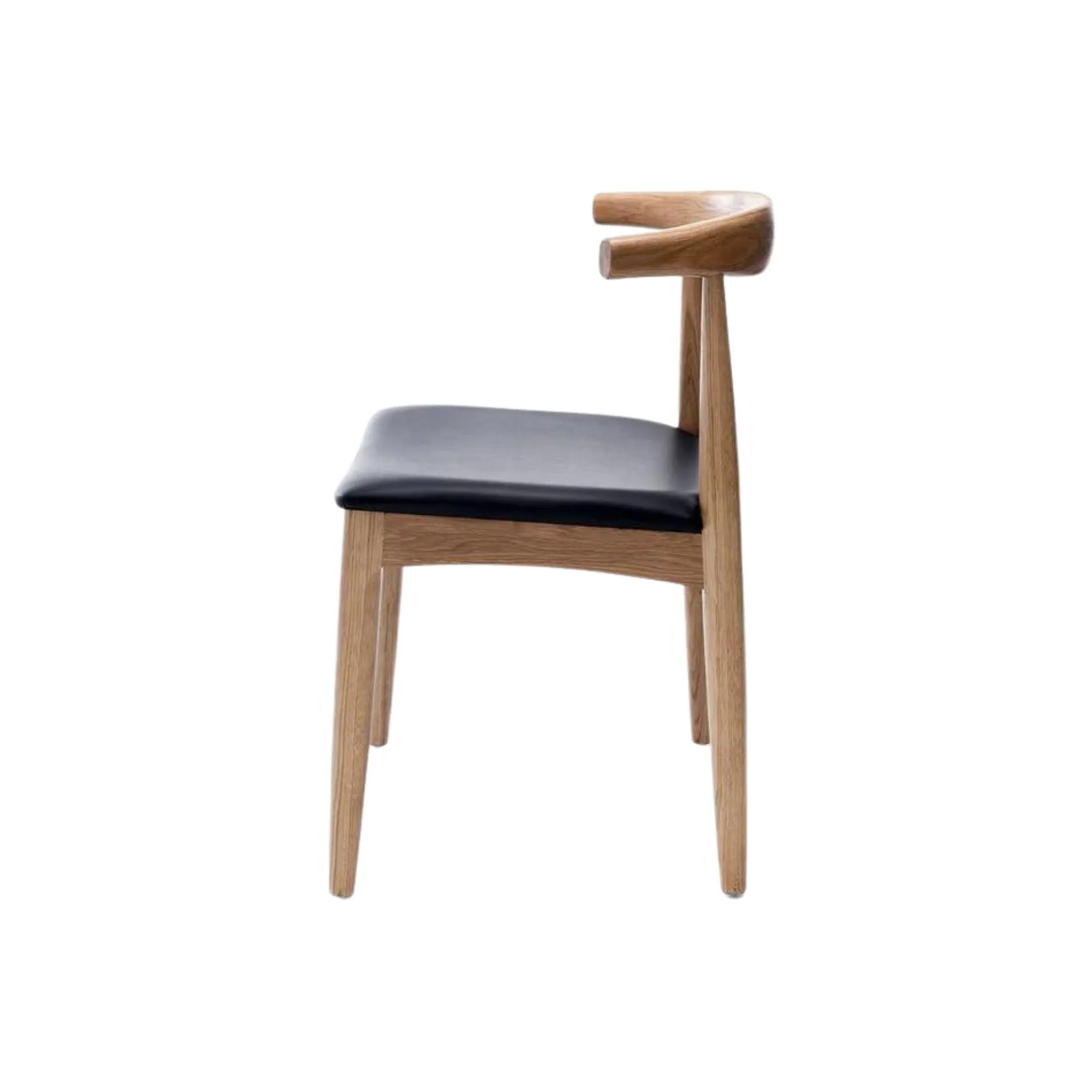 Jensen Natural Solid Oak Dining Chair - Lacquered