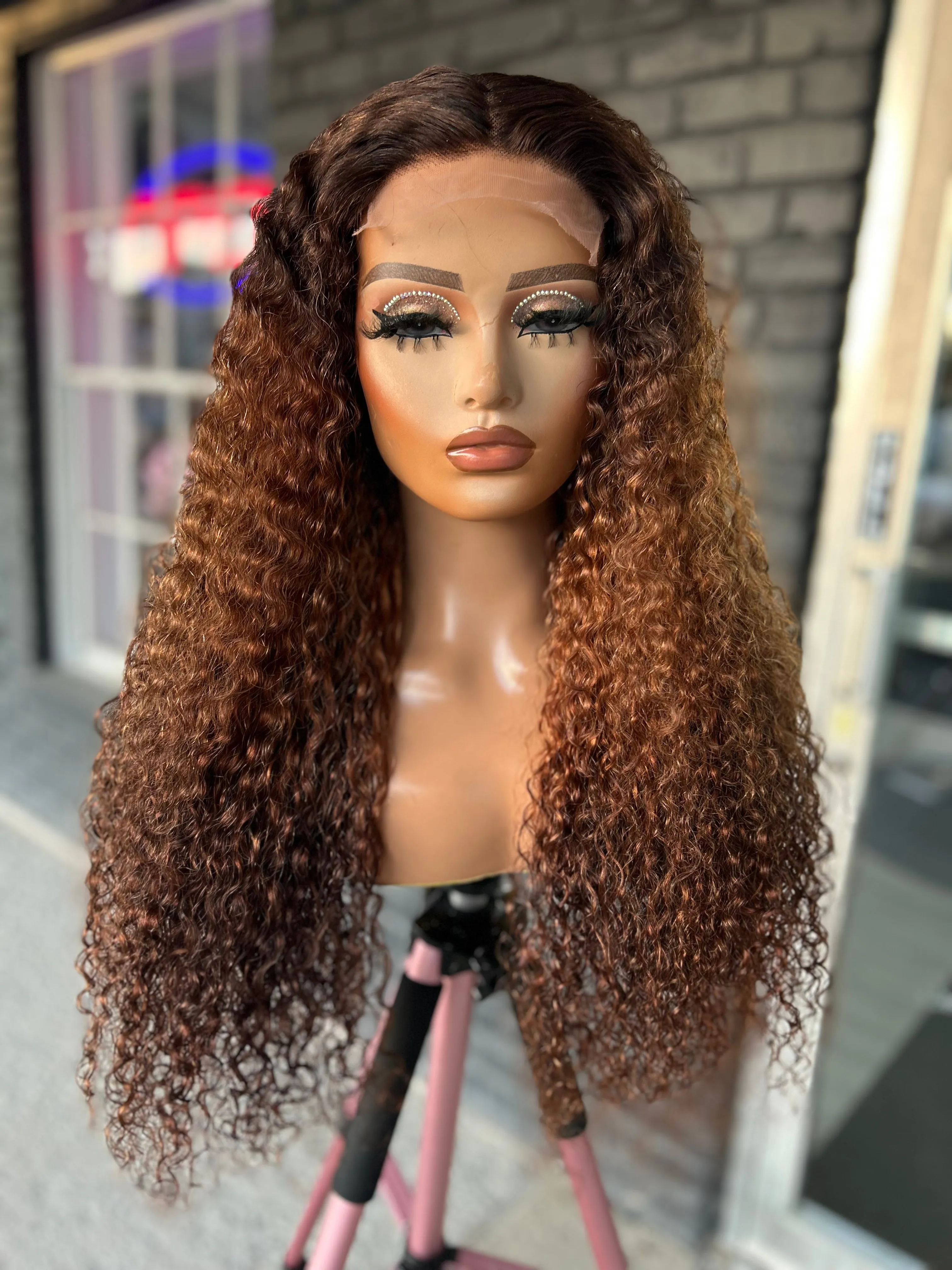 Jmkshair Virgin hair Wig - Luxury Deep Curls Wig