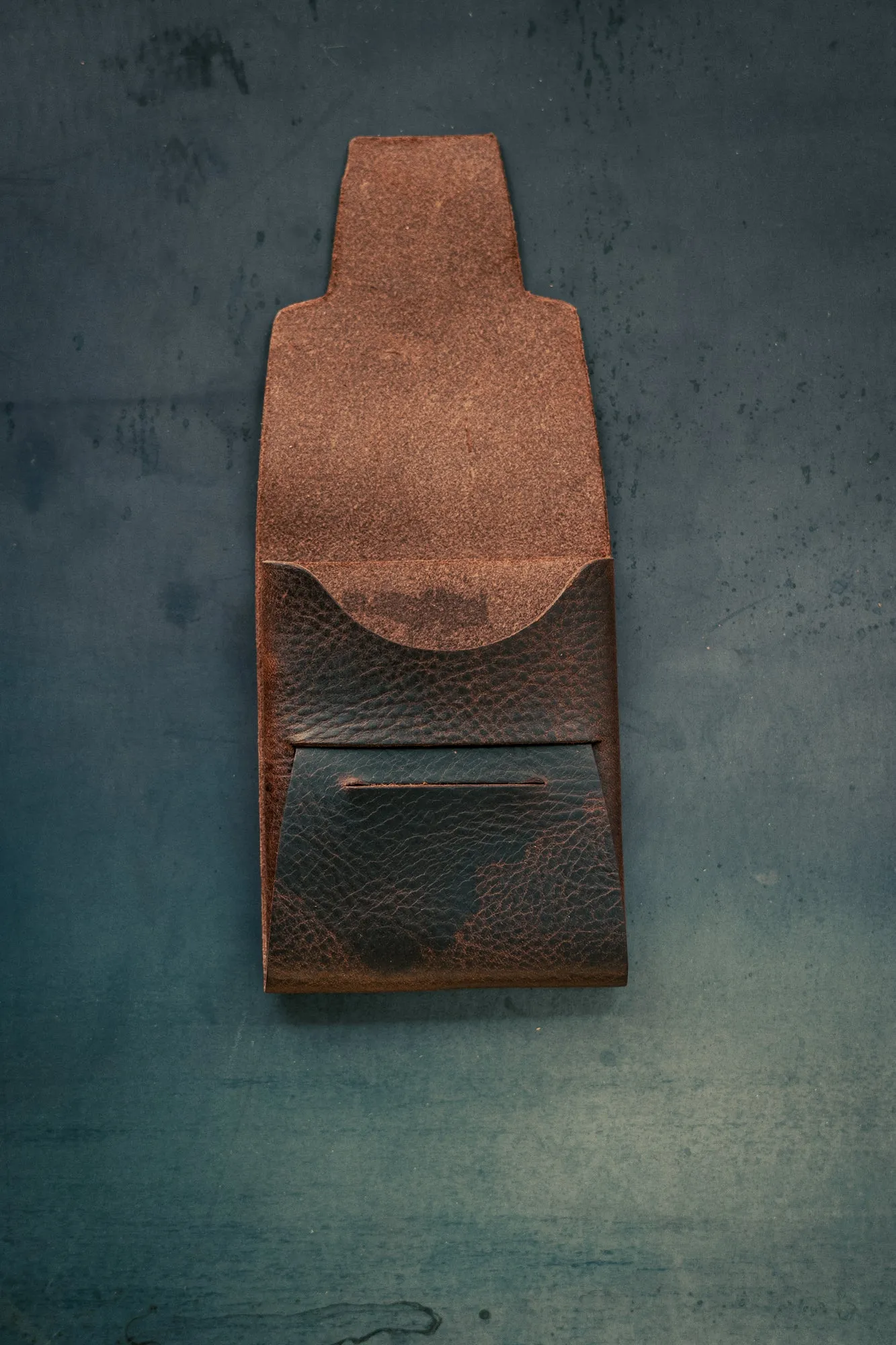 Johnny Wallet - Brown Waxy