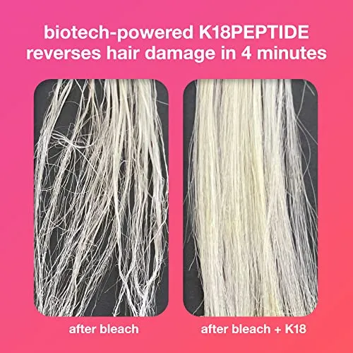 K18 Biomimetic Hairscience Mini Leave-In Molecular Repair Hair Mask 0.5 oz/ 15 mL