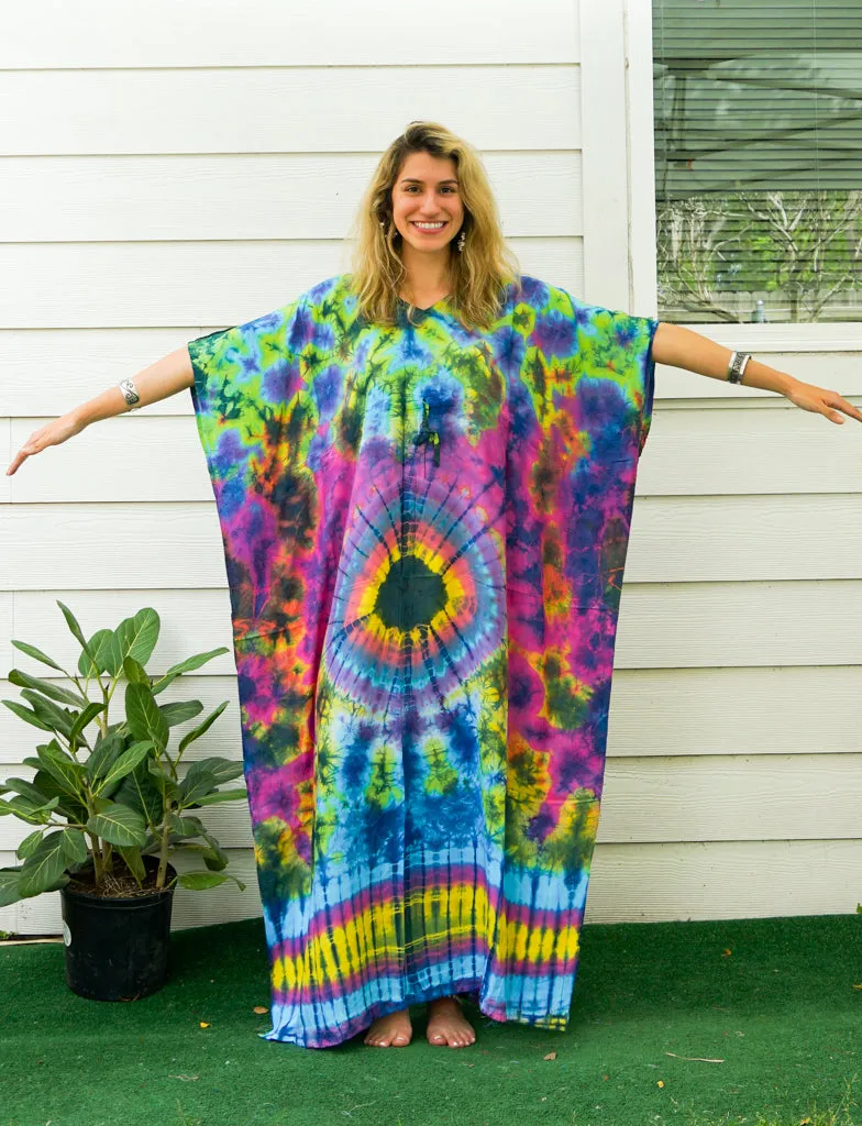 Kaleidoscope Dream Tie Dye Kaftan