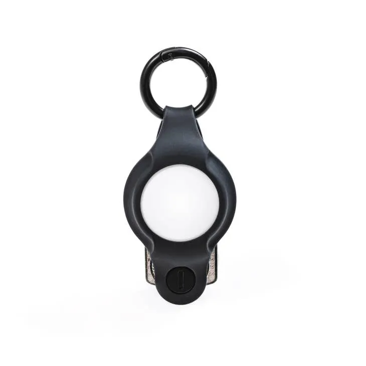 KeySmart Air Flex Silicone Key Holder for AirTag Black