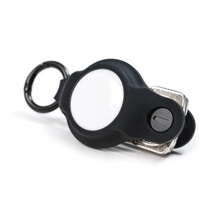 KeySmart Air Flex Silicone Key Holder for AirTag Black