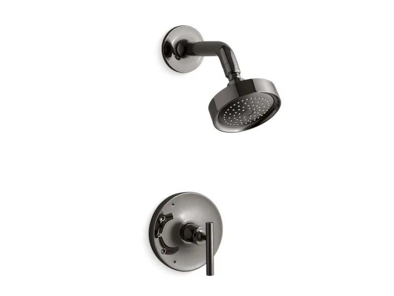 KOHLER K-TS14422-4 Purist Rite-Temp shower trim kit with lever handle, 2.5 gpm