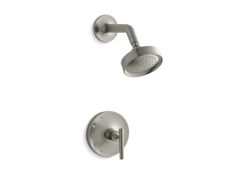 KOHLER K-TS14422-4 Purist Rite-Temp shower trim kit with lever handle, 2.5 gpm