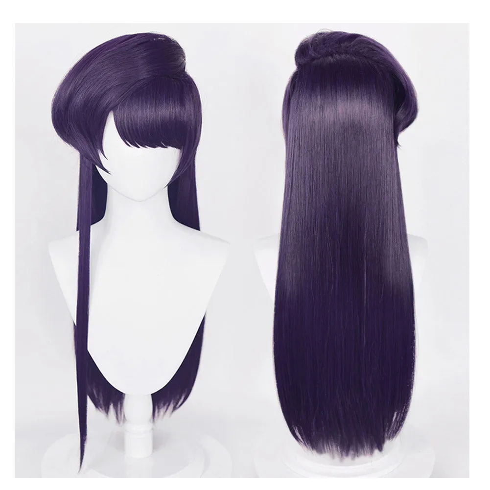 Komi Can‘t Communicate - Shouko Komi  Cosplay Wig Heat Resistant Synthetic Hair Carnival Halloween Party Props