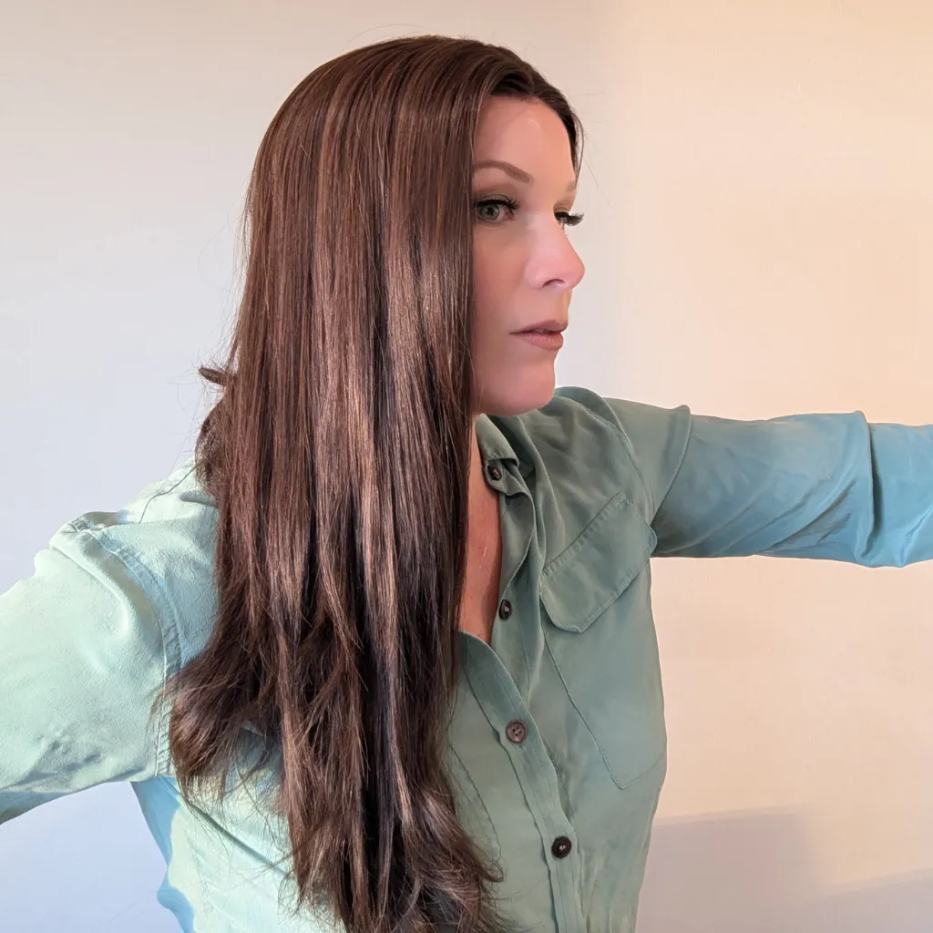 Lace Front Luxury Synthetic Wig | 14"/20" Inch Medium Brown