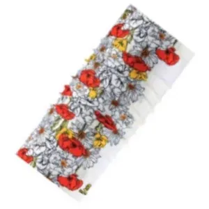 LADIES Dust Mask For Riding - Watercolor Flowers Mask/Bandana (#mask031)