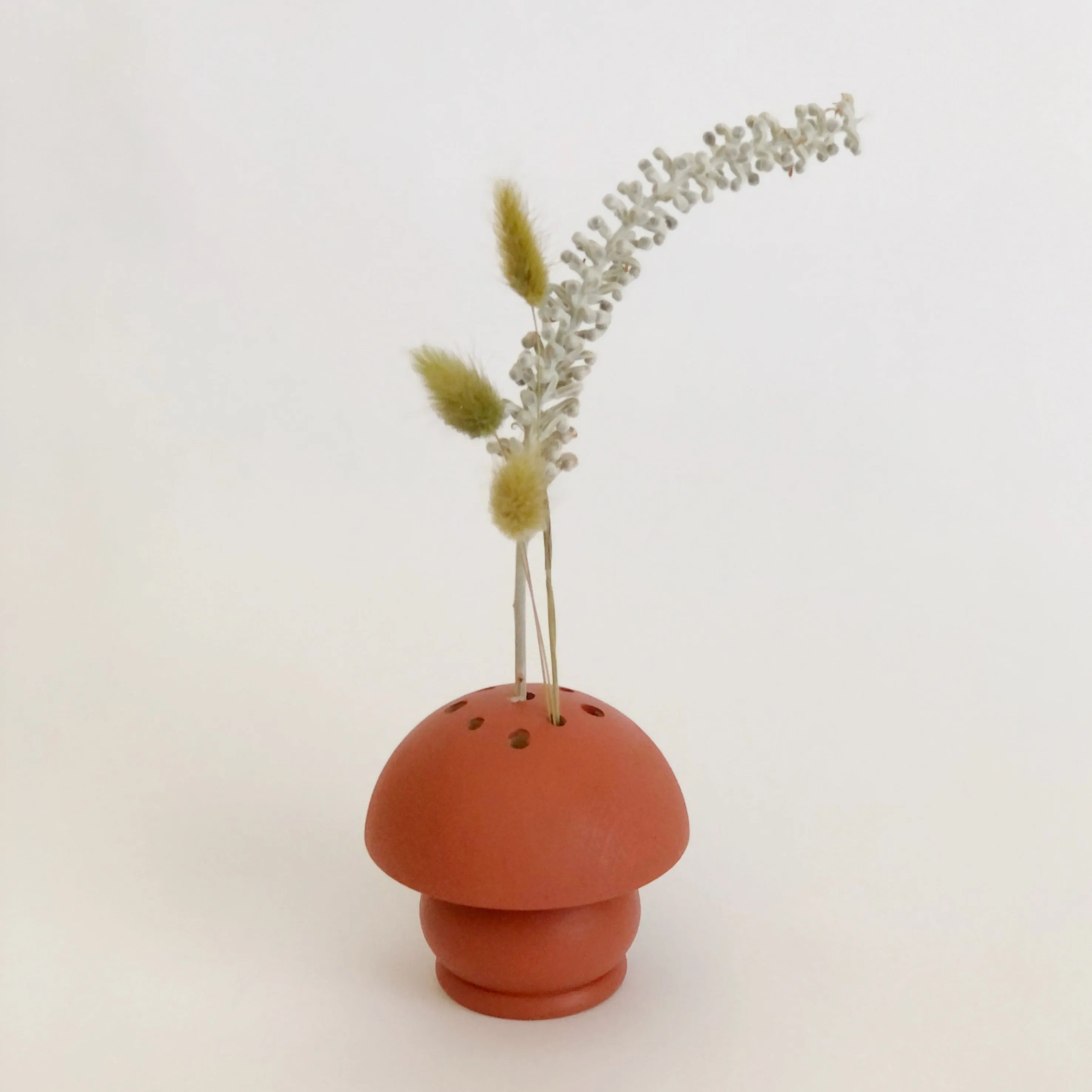 Large Mushroom Vase - Round Base