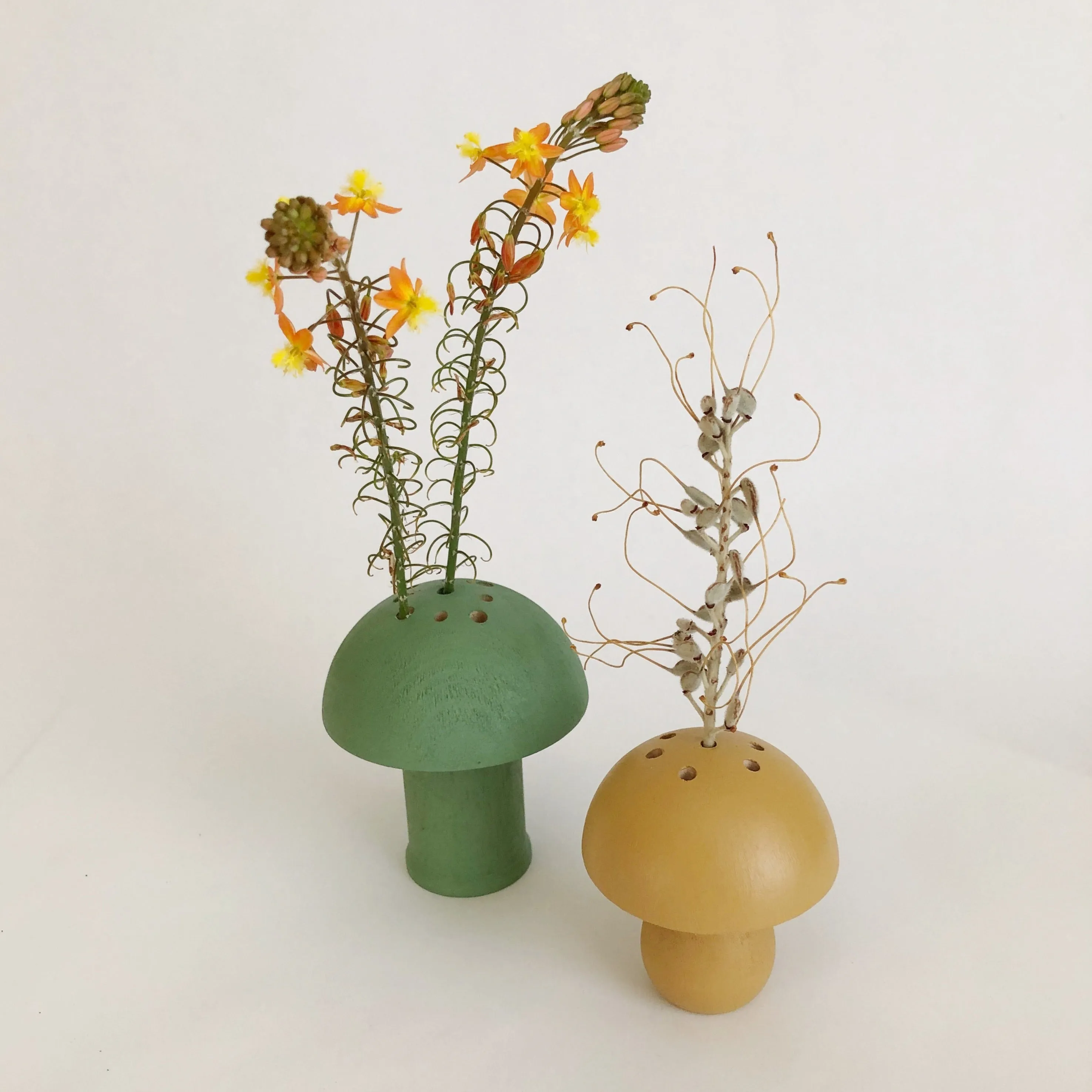 Large Mushroom Vase - Tall Base