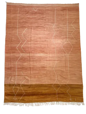 Latfia & Naima's Rose-Colored Flatweave